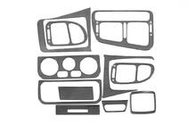 Mitsubishi Galant 1992–1998 Instrumentbordbeklædning Aluminium foto 2
