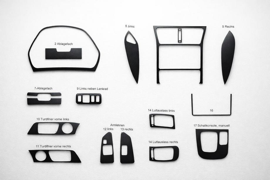 Mitsubishi Space Runner 1997–2002 Instrumentbordbeklædning Image