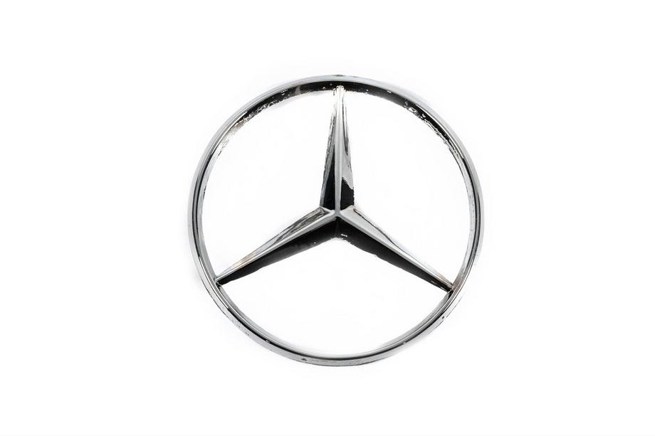 Mercedes E-klasse W124 1984–1997 Bageste emblem (rustfrit stål) Image