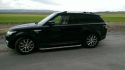 Range Rover Sport 2014–2022 Tagrælinger Skyport (Grey) foto 2