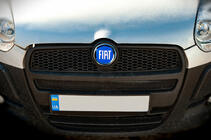 Fiat Selvklæbende emblem (blå) 95 mm foto 2