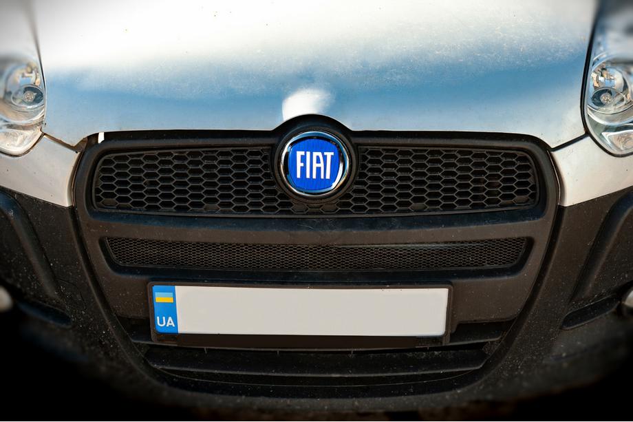 Fiat Selvklæbende emblem (blå) Foto 2