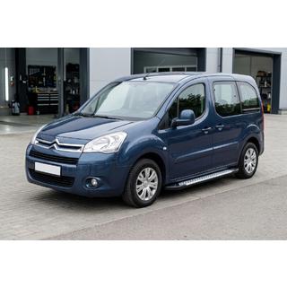 Sidetrin Allmond Grey (2 stk., aluminium) foto 1