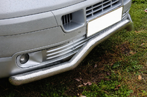 Volkswagen T5 Transporter 2003–2010 Frontbøjle Bølge ST007 (rustfrit stål) foto 2