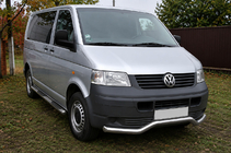 Volkswagen T5 Transporter 2003–2010 Frontbøjle Bølge ST007 (rustfrit stål) foto 3