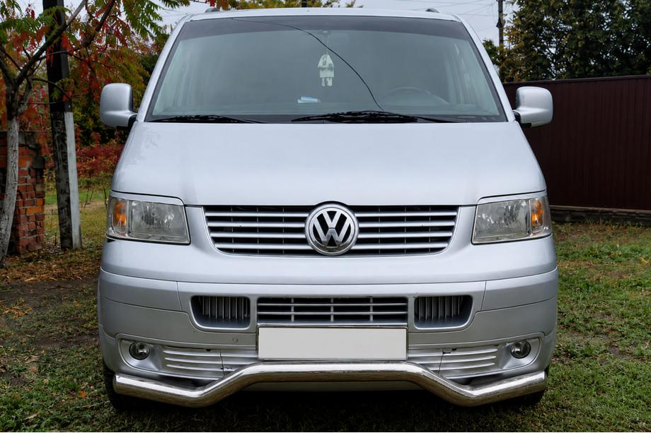Volkswagen T5 Transporter 2003–2010 Frontbøjle Bølge ST007 (rustfrit stål) Image