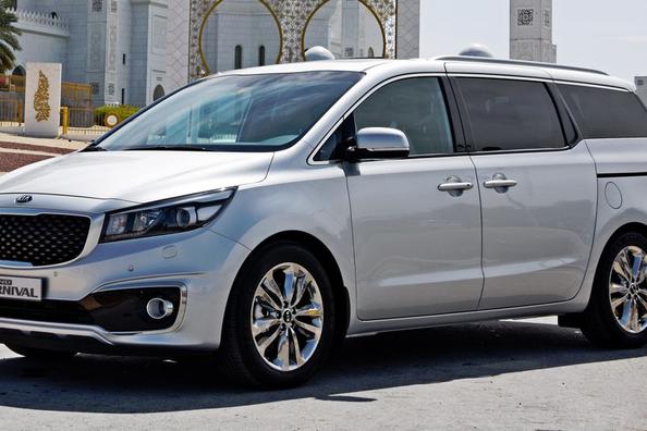 Test af KIA Carnival-minivan