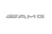 Mercedes-Benz AMG emblem (20 cm, rustfrit stål) foto 2