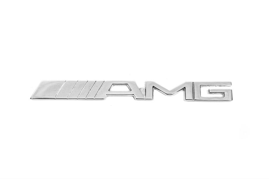 Mercedes-Benz AMG emblem (15 cm, rustfrit stål) Foto 2