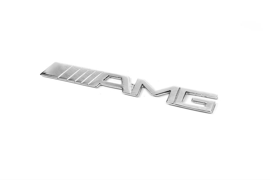 Mercedes-Benz AMG emblem (15 cm, rustfrit stål) Foto 1