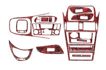 Nissan Almera N16 2000–2006 Instrumentbordafdækninger (03-06) Aluminium foto 1