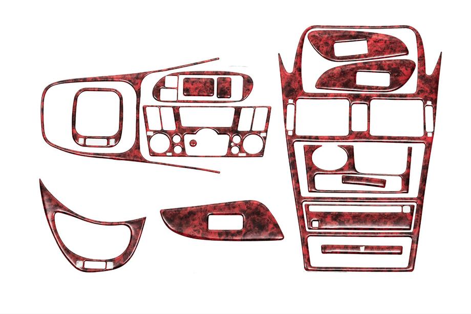 Nissan Almera N16 2000–2006 Instrumentbordafdækninger (03-06) Aluminium Image