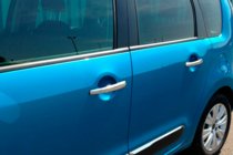 Citroen C-3 2009–2016 Dørgrebsdæksler (4 stk., rustfrit stål) foto 1