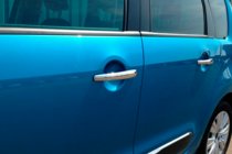 Citroen C-3 2009–2016 Dørgrebsdæksler (4 stk., rustfrit stål) foto 7