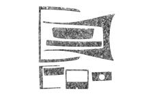 Opel Omega B 1994–2003 Instrumentbordbeklaedning (1999-2003) Aluminium foto 6