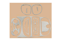 Peugeot 206 1998–2024 Instrumentbordslister (Meric, 2001↗) Aluminium foto 3