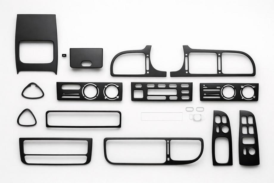 Peugeot 406 1995–2004 Instrumentbordslister (Meric, 1995-1999) Aluminium Image