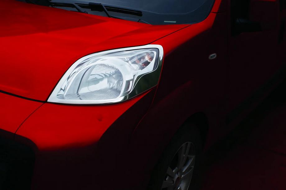Citroen Nemo 2007–2017 Krom forlygterammer (2 stk., rustfrit stål) Image