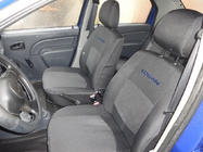 Dacia Logan I 2008–2012 Sædeovertræk (stof, Classik) foto 11