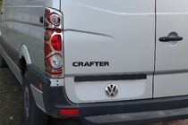 Volkswagen Crafter 2006–2016 Stoplygteafdækninger i rustfrit stål (2 stk.) foto 1