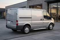 Ford Transit 2000–2014 Sidetrin Allmond Grey (2 stk., aluminium) foto 1