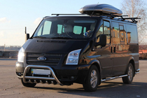 Ford Transit 2000–2014 Bullbar WT003 (2006-2014, rustfri stål) foto 4