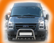 Ford Transit 2000–2014 Bullbar WT003 (2006-2014, rustfri stål) foto 5