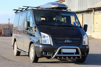 Ford Transit 2000–2014 Bullbar WT003 (2006-2014, rustfri stål) foto 2