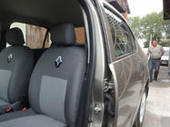 Renault Logan II 2013–2022 Sædeovertræk (stof, Classik) foto 5