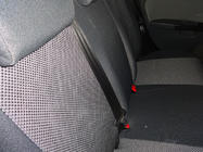 Seat Leon 2005–2012 Sædeovertræk (stof, Classik) foto 30
