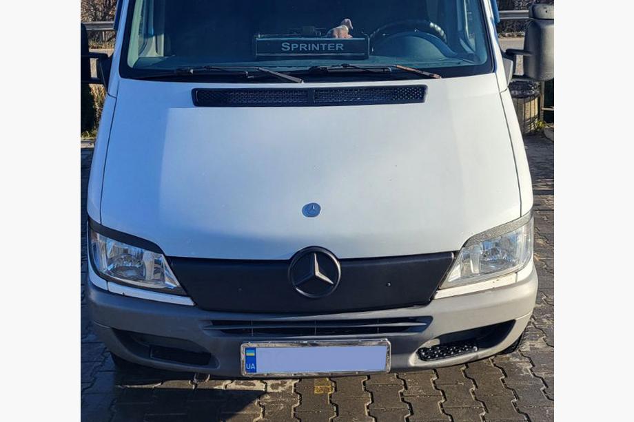 Mercedes Sprinter W901/902/903/904/905 1995–2006 Vinterafdækning til kølergrill 2000-2002, Mat Image
