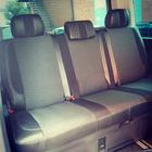 Volkswagen T5 Caravelle 2004–2010 Sædeovertræk i kunstlæder og stof (Premium) Komplet kabine + forsæder (1+1) foto 5