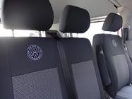 Volkswagen T5 2010–2015 Sædeovertræk (stof, Classik) Komplet kabinesæt → forreste (2+1) foto 3