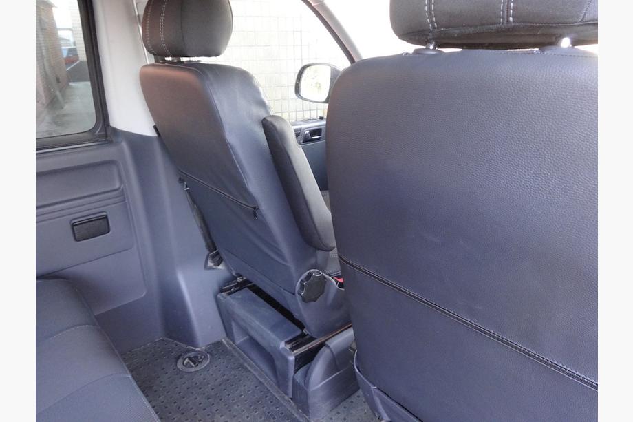 Volkswagen T5 2010–2015 Sædeovertræk (kunstlæder↗stof, Premium) Komplet kabinesæt ↗ forsæder (2↗1) Foto 7