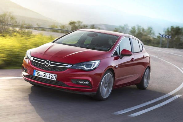 Fem-dørs hatchback Opel Astra K