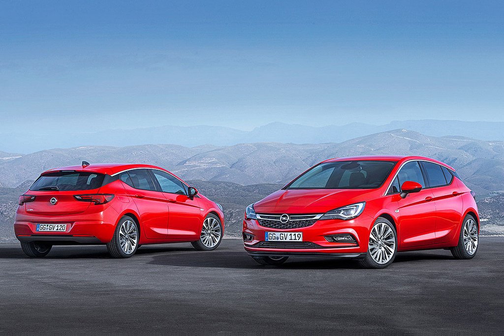 Fem-dørs hatchback Opel Astra K