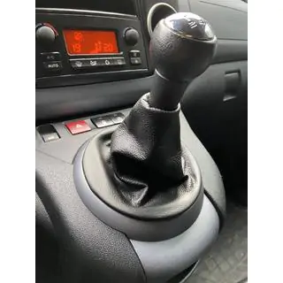 Gearstangsmanschet i læder foto 2