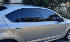 Skoda Octavia III A7 2013–2019 Vinduesrammelister (6 stk., rustfrit stål) foto 8
