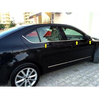 Vinduesrammelister (6 stk., rustfrit stål) Skoda Octavia III A7 2013–2019 foto 3