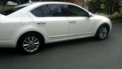 Skoda Octavia III A7 2013–2019 Komplet vindueskromliste (10 stk., rustfrit stål) foto 3