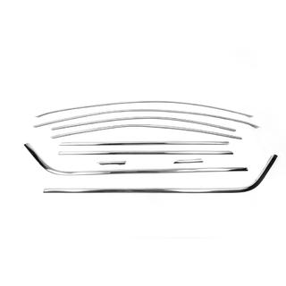 Komplet vindueskromliste (10 stk., rustfrit stål) Skoda Octavia III A7 2013–2019 foto 4