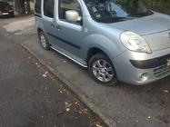 Renault Kangoo 2008–2020 Premium sidetrin (2 stk., rustfrit stål) 60 mm, kort akselafstand foto 1