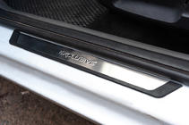 Ford Focus II 2008–2011 Krom dørtrinslister (Flexill, 4 stk) foto 1