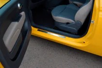 Fiat 500/500L 2013–2022 Dørtrinslister 500 (OmsaLine, 2 stk., rustfrit stål) foto 2