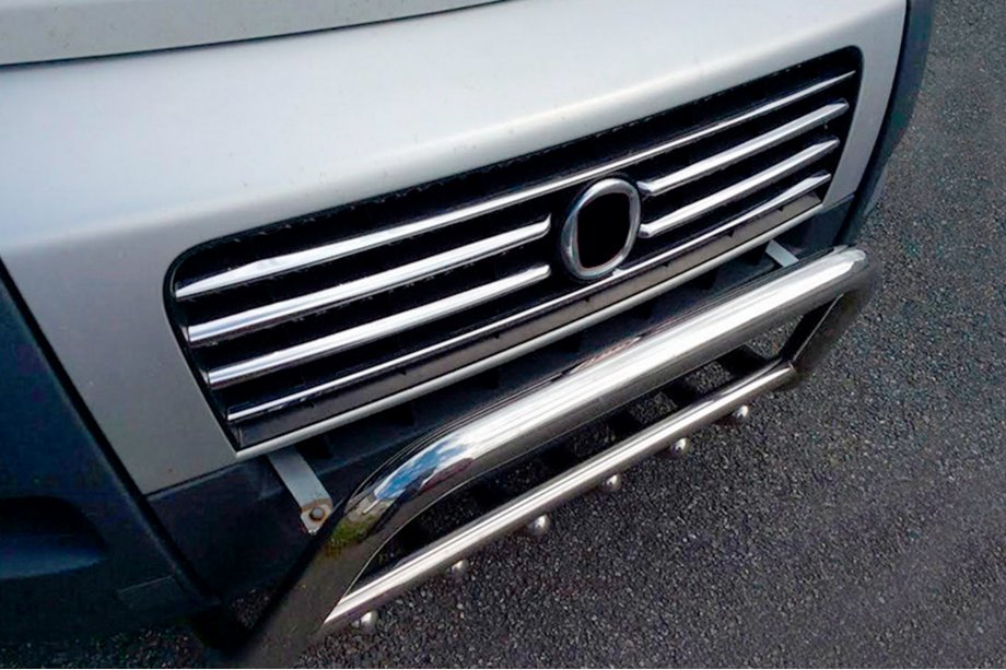 Fiat Ducato 2006–2025 Krom pyntelister til kølergrill 2006-2014 (6 stk., rustfrit stål) Foto 2