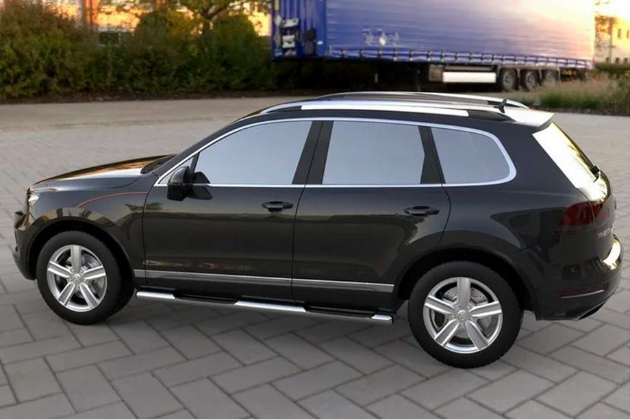 Volkswagen Touareg 2010–2018 Siderør (2 stk., rustfrit stål) Foto 1