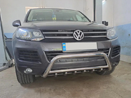 Volkswagen Touareg 2010–2018 Kængurugitter WT003 (rustfrit stål) foto 1