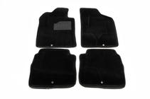 Hyundai Santa Fe 2 2006–2012 3D tekstilmåtter til kabinen (Seintex) foto 2