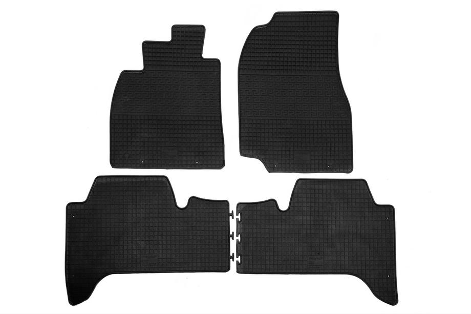 Toyota Land Cruiser 100 1998–2007 Gummimåtter til kabinen (4 stk., Polytep) Image