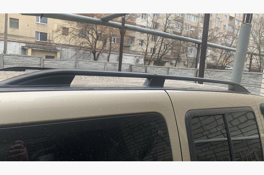 Fiat Doblo I 2005–2010 Tagrælinger Skyport (sorte) Foto 4